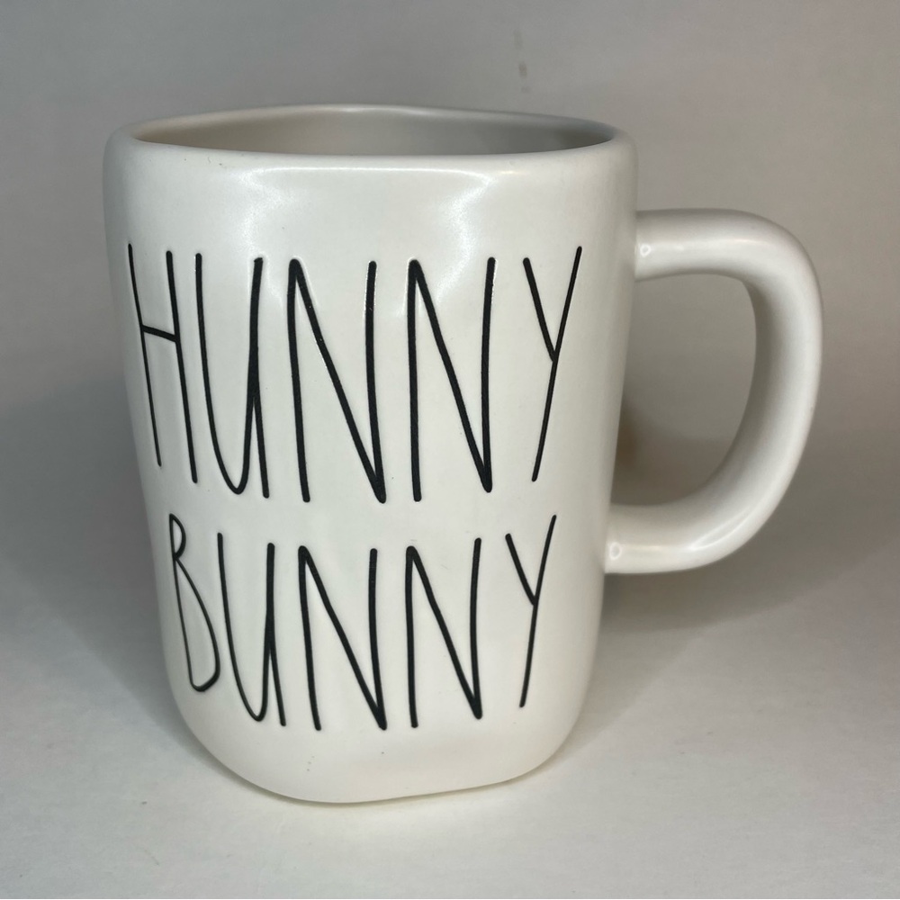 Lot of 3 Rae Dunn Easter White Pink Mugs Hunny Snuggle Bunny Some Bunny To Love - Picture 7 of 7
